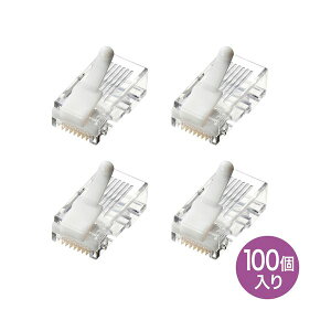 �T�����T�v���C �c���܂�h�~�J�e�S��5eRJ-45�R�l�N�^ ADT-RJ45TS-100�y���������z (����s��)