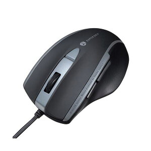 �T�����T�v���C �É��L���u���[LED�}�E�X(5�{�^��) MA-BL168BK �u���b�N