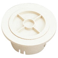 PCクーラーキャップφ100mm オフホワイト WPC-100OW [60個入] 【0932-04252】 (代引不可)