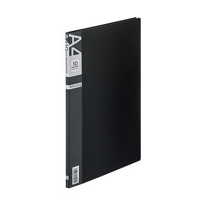 (�܂Ƃ�) ���C�I�������� �N���A�[�u�b�NMINANO(�~�i�m) A4�^�e 10�|�P�b�g �w��8mm �u���b�N CR-10M 1�� �y×30�Z�b�g�z (����s��)