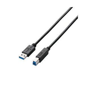 �y5�Z�b�g�z�G���R�� A to B�P�[�u��/2.0m/RoHS/�ȈՃp�b�P�[�W/�u���b�N USB3-AB20BK/RSX5 (����s��)