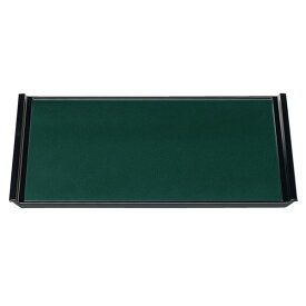 尺3 フライト盆/トレー 【グリーンパール毘沙門天SL】 394mm×276mm×19mm 日本製 〔和食 レストラン 店舗 お店〕 (代引不可)
