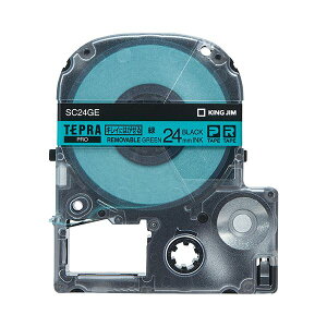 (�܂Ƃ�) �L���O�W�� �e�v�� PRO �e�[�v�J�[�g���b�W �L���C�ɂ͂����郉�x�� 24mm �΁^������ SC24GE 1�� �y×10�Z�b�g�z (����s��)