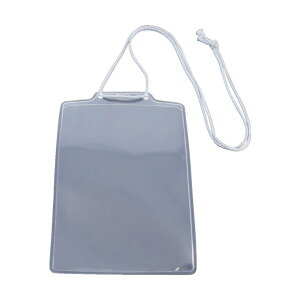 (まとめ) TRUSCO イベント用名札ハガキサイズ グレー TNH-10-GY 1袋(10枚) 【×10セット】 (代引不可)