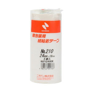 (�܂Ƃ�) �j�`�o�� ���S���e�[�v No.210 H24mm×18m �� 210H-24 1�p�b�N(5��) �y×20�Z�b�g�z (����s��)