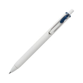 （まとめ）三菱鉛筆 ゲルインクボールペン ユニボール ワン 0.38mm ブルーブラック （軸色：オフホワイト） UMNS38.64 1本 【×50セット】 (代引不可)