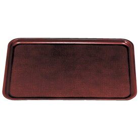 尺2 耐熱新布目長手盆/トレー 【溜SL】 360mm×270mm×15mm 日本製 食洗機対応 〔和食 レストラン 居酒屋 店舗 お店〕 (代引不可)