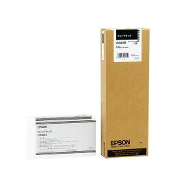 (まとめ) エプソン EPSON PX-P／K3インクカートリッジ マットブラック 700ml ICMB58 1個 【×10セット】 (代引不可)