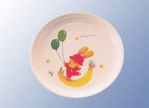 メラミン子供食器 スイートラビット 浅皿 J3SR(代引不可)【送料無料】