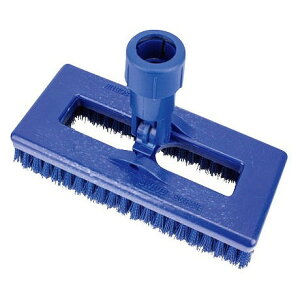 カーライル スウィベルデッキブラシ 3638831EC14 ブルー 清掃・衛生用品キッチン洗浄・清潔 ブラシ(代引不可)【送料無料】