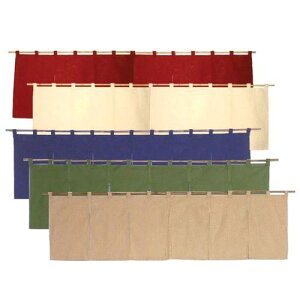 サンメルヘン カウンターのれん 綿麻無地 001-10 生成り YHV0702【送料無料】