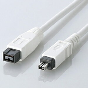 [ELECOM(�G���R��)] FireWire�P�[�u���i9�s���|4�s���j[1.0m] IE-941WH(������s��)�y���������z