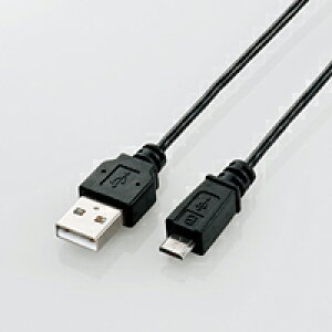 [ELECOM(�G���R��)] �ɍ�Micro-USB(A�|MicroB)�P�[�u�� U2C-AMBX20BK(������s��)