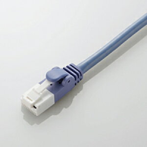 [ELECOM(�G���R��)] �c���܂�h�~�N���X�P�[�u��(Cat5E����) LD-CTXT/BU10(������s��)