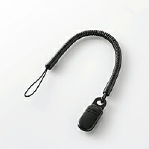 [ELECOM(�G���R��)] �X�}�[�g�t�H���p�N���b�v�X�g���b�v/70cm P-STCP70BK(����s��)�y���[���ցi�l�R�|�X�j�z�y���������z