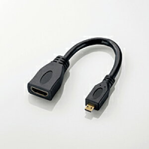[ELECOM(�G���R��)] HDMI�ϊ��P�[�u��(�^�C�vA-�^�C�vD) AD-HDAD2BK(����s��)�y���[���ցi�l�R�|�X�j�z�y���������z
