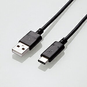 [ELECOM(�G���R��)] USB2.0�P�[�u��(�F�ؕi�AA-C) U2C-AC05NBK(����s��)