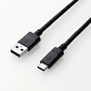 [ELECOM(�G���R��)] USB2.0�P�[�u��(�F�ؕi�AA-C) U2C-AC30NBK(����s��)
