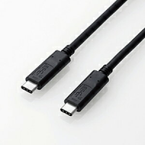 [ELECOM(�G���R��)] USB3.1�P�[�u��(�F�ؕi�AC-C) USB3-CCP05NBK(����s��)�y���������z