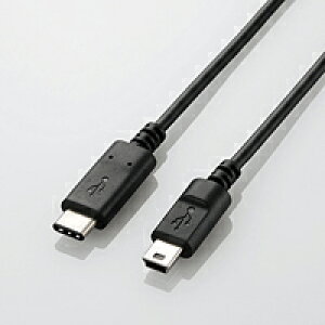 [ELECOM(�G���R��)] USB2.0�P�[�u��(�F�ؕi�AC-microB) U2C-CMB10NBK(����s��)�y���������z