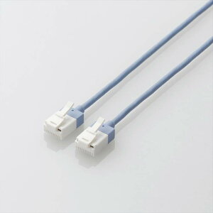 [ELECOM(�G���R��)] �c���܂�h�~�X�[�p�[�X����LAN�P�[�u��Cat6A���� LD-GPASST/BU05(����s��)�y���[���ցi�l�R�|�X�j�z�y���������z