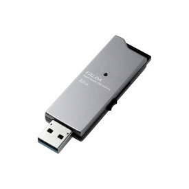 エレコム 高速USB3.0メモリ(スライドタイプ) MF-DAU3032GBK(代引不可)【メール便（ネコポス）】