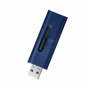 GR ELECOM USB 128GB USB3.2(Gen1) f[^] XCh LbvȂ Xgbvz[t u[ MF-SLU3128GBU(s)y[ցilR|Xjzyz