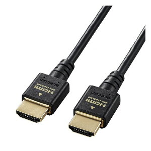 �G���R�� ELECOM HDMI �P�[�u�� HDMI2.1 �E���g���n�C�X�s�[�h �X���� 8K4K�Ή� 1.5m �u���b�N DH-HD21ES15BK(����s��)�y���������z