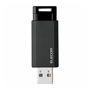 GR ELECOM USB USB3.1(Gen1) mbN 64GB I[g^[@\ 1Nۏ ubN MF-PKU3064GBK(s)y[ցilR|Xjzyz