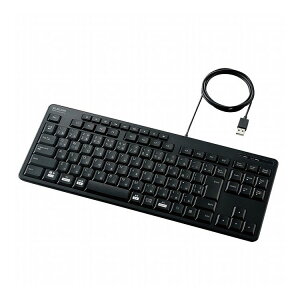 �L�[�{�[�h �L�� USB�ڑ� �e���L�[���X �É� �R�� �u���b�N TK-FCM113SKBK �G���R��(����s��)�y���������z