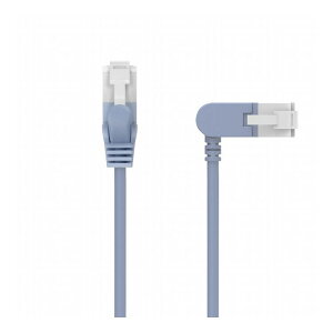 ELECOM LANケーブル CAT6A スイングコネクタ 左右90度回転 爪折れ防止 スリムコネクタ RoHS 3m ブルー エレコム LD-GPATSW BU30(代引不可)【メール便配送】【送料無料】