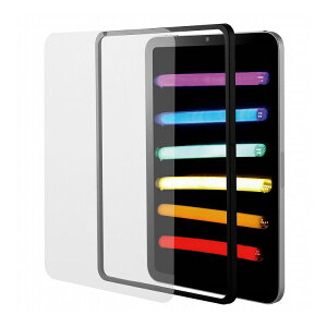 ELECOM iPad mini 8.3�C���` ��6���� (2021�N) �K���X�t�B���� �K�C�h�t���[���t �d�x9H �w��h�~ �C�A�h�~ �G���R�� TBWA21SFLGGJ(����s��)�y���[���֔z���z�y���������z