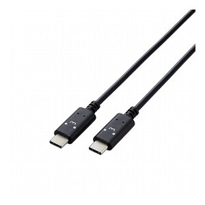 GR ^CvC P[u ( Type C to C ) 2m PD 60W y iPad Pro / Air iPhone  Type-C @Ή z RoHSwߏ 낿(ubN×zCg) MPA-CCF20BF ELECOM(s)yz