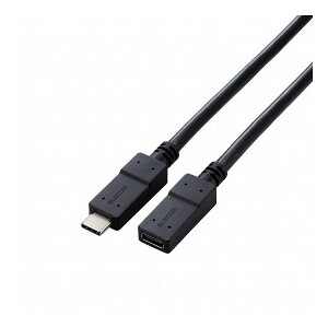 GR USB Type C P[u 1m PD 60W USB3.2 y Type-C  Windows 11 10 macOS p\R MacBook iPhone Android X}z ^ubg eΉ z ubN USB3-ECC10BK ELECOM(s)yz