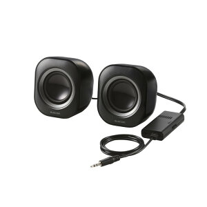 ELECOM PC Xs[J[ L 3.5mm dACA_v^[ ^ XeI őo6W(3W+3W) Av {[Rg[[t ANeBuXs[J[ ubN MS-P08A2BK GR(s)y