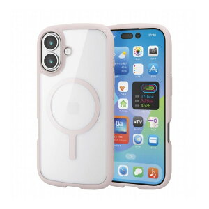 GR ELECOM iPhone 17 P[X nCubh Ռz y ^ MAGKEEP ͋zCX[dΉ Xgbvz[t Xgbvz[V[gt TOUGH SLIM LITE sN PM-A25ATSLFCMPN(s)