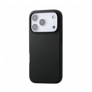 GR ELECOM iPhone 17 Pro P[X nCubhVR A`_XgR[g ubN PM-A25CHVSCCBK(s)y[֔zzyz