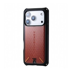 GR ELECOM iPhone 17 Pro P[X nCubh D3O(R) Ռی Xgbvz[t tBt ZEROSHOCK ubN PM-A25CZEROD3BK(s)yz