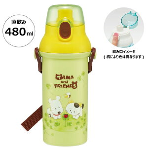 スケーター 銀イオン抗菌 食洗器対応 直飲み 水筒 プラボトル 480ml タマ&フレンズ PSB5SANAG キャラクター かわいい 可愛い Skater
