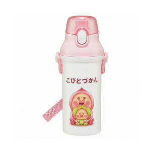 スケーター 銀イオン抗菌 食洗器対応 直飲み 水筒 プラボトル 480ml こびとづかん 桃尻 PSB5SANAG Skater(代引不可)