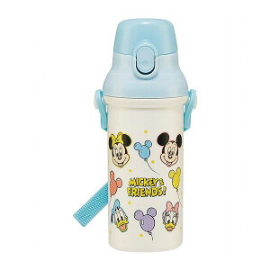 ミッキー&フレンズ 風船 銀イオン抗菌 食洗器対応 直飲み 水筒 プラボトル 480ml ミッキー&フレンズ 風船 PSB5SANAG スケーター Skater キャラクター 可愛い かわいい