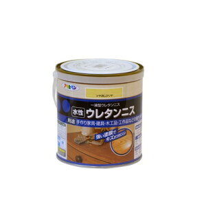 アサヒペン 水性ウレタンニス 0.7L (ツヤ消しクリヤ)(代引不可)【送料無料】