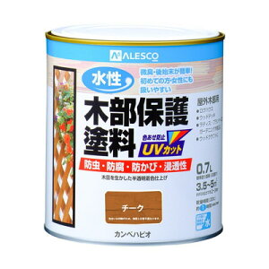 カンペハピオ 水性木部保護塗料 チーク 0.7L #00617653511007(代引不可)