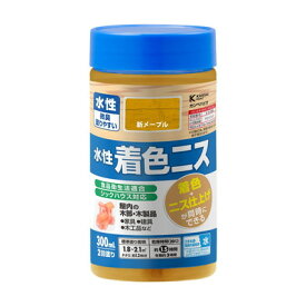 カンペハピオ 水性着色ニス 新メープル 300ML #00697653652300(代引不可)