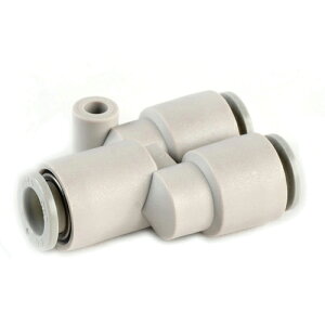 電動工具・エアーツールのエアーカプラKQ2U08-00。エアー配管用チューブ管継ぎ手。押し込むだけで接続、ワンタッチ分離。確実に簡単に接続。製造元:SMC株式会社。