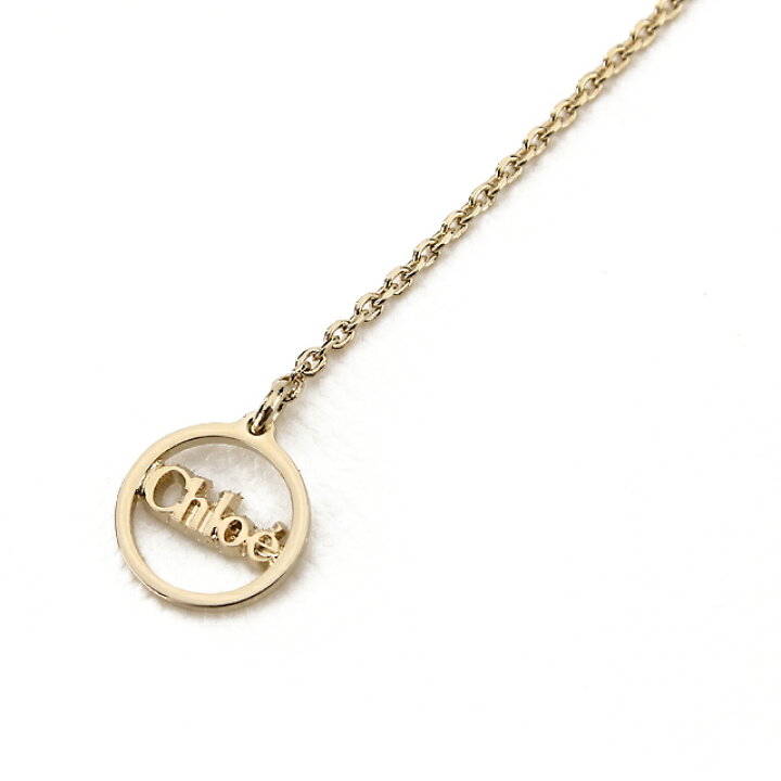 楽天市場】Chloe（クロエ） ロゴ サークルモチーフ ネックレス 