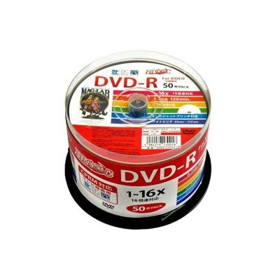 海外最新 最新コレックション 磁気研究所 DVD-R CPRM地デジ HDDR12JCP50