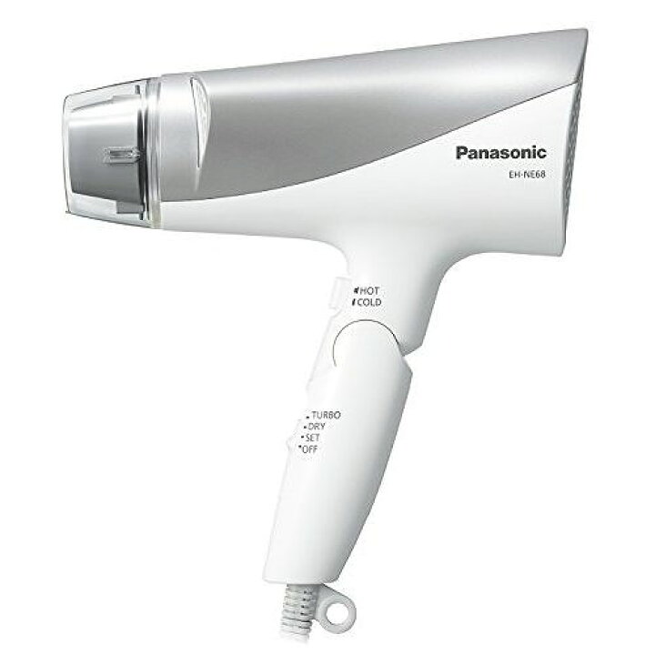パナソニック ヘアードライヤー イオニティシルバー調 EH-NE68-S *** リコメン堂 パナソニック ionityドライヤー 小さいサイズ