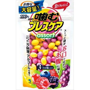 小林製薬 噛むブレスケア パウチ アソート 100粒 オーラル 口中衛生用品 口中清涼剤(代引不可)