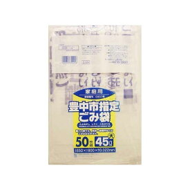 日本サニパック G-5X 豊中市指定袋家庭用45L50P 大(代引不可)